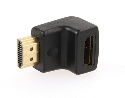 PUDNEY HDMI 90 DEGREE RIGHT ANGLE ADAPTOR MALE TO FEMALE