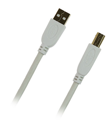 PUDNEY USB A PLUG TO USB B PLUG V3.0 1 METRE WHITE